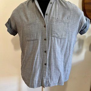 Madewell Courier Shirt in Lilydale Stripe Size XXS